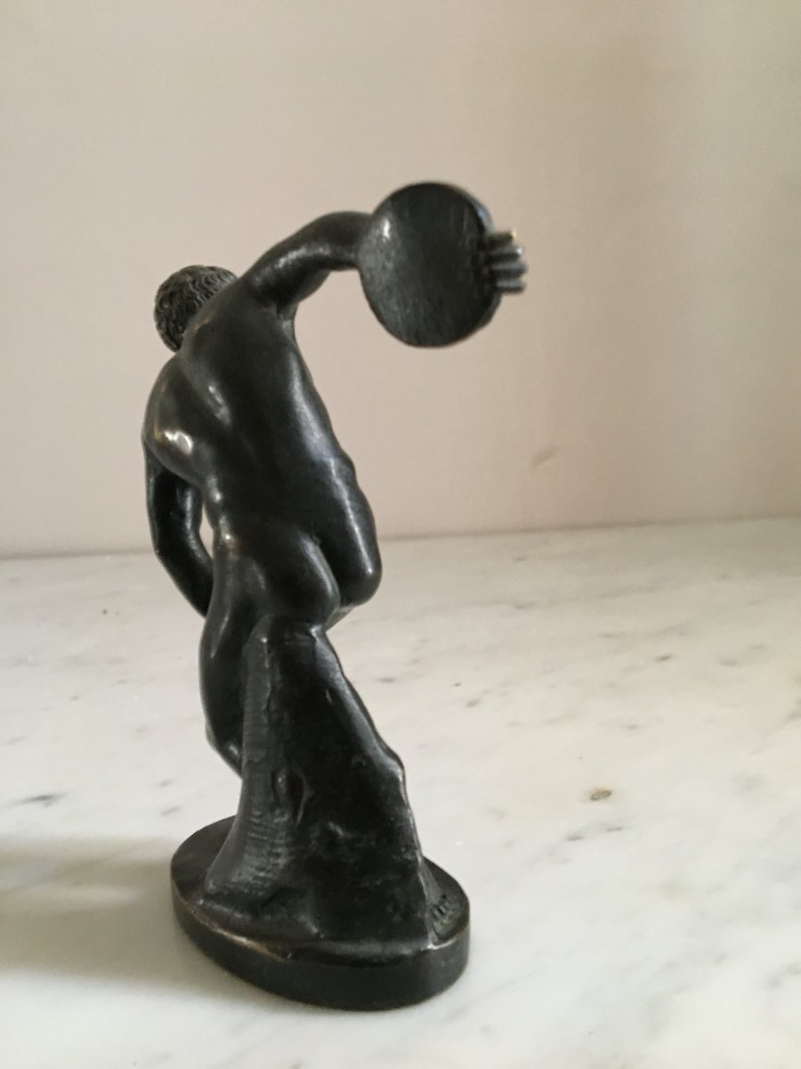 Bronze : Discobole - XIXème-photo-4