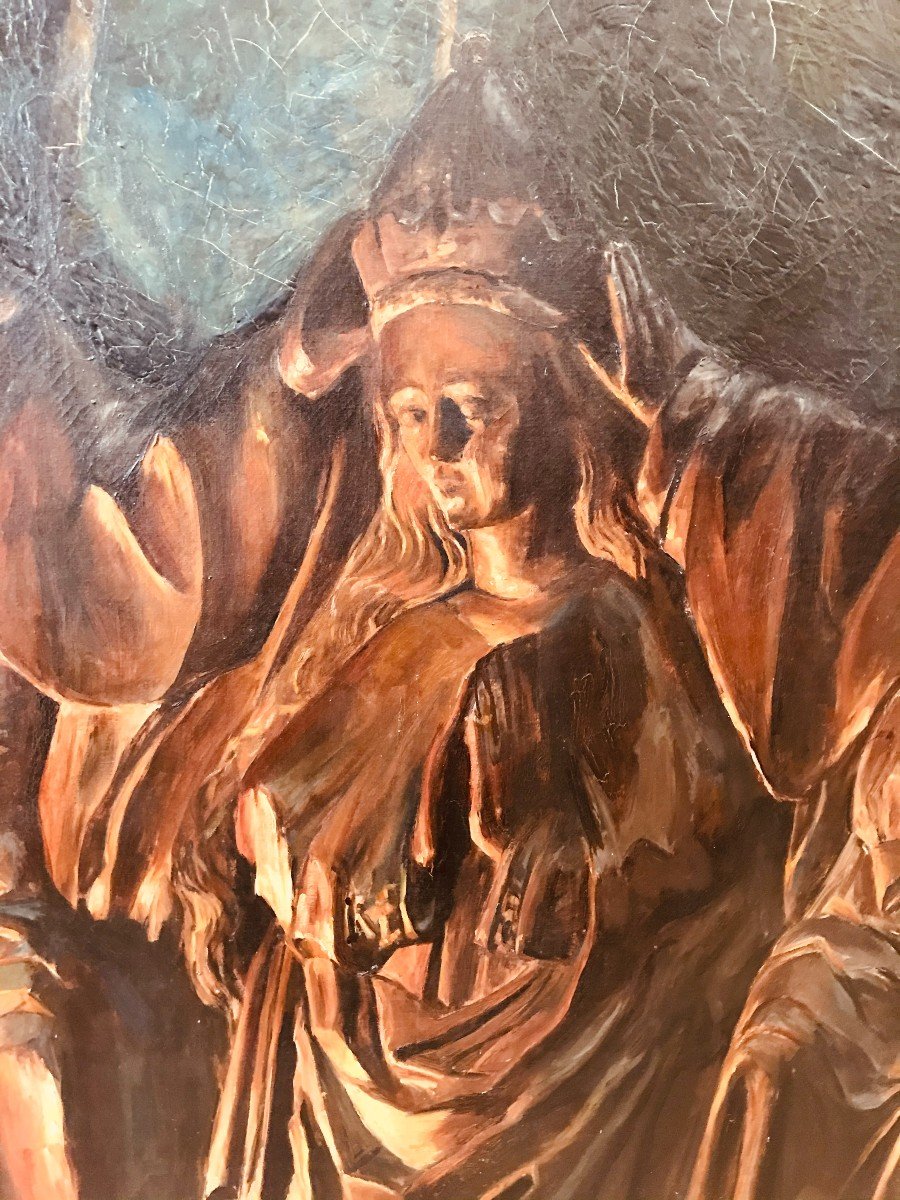 Peinture Religieuse XXème-photo-4