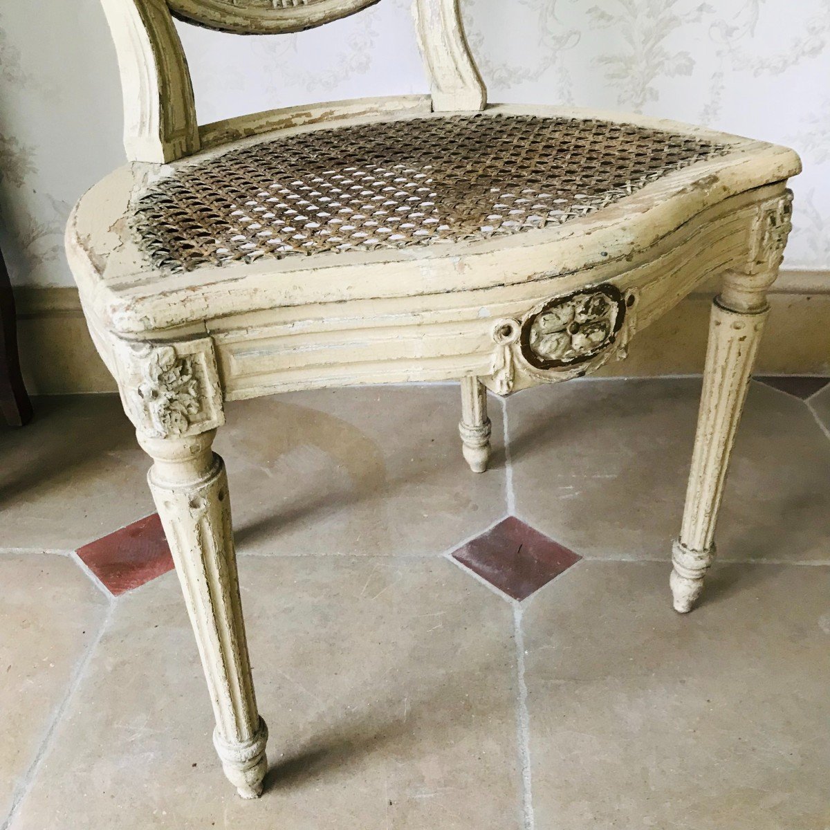 Pair Of Louis XVI Chairs-photo-4