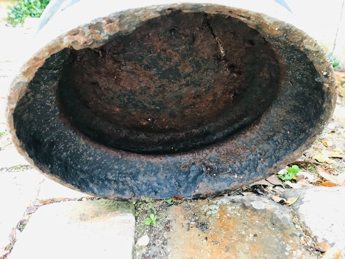 Paire De Statues En Fonte : Hallebardiers - XXème-photo-3