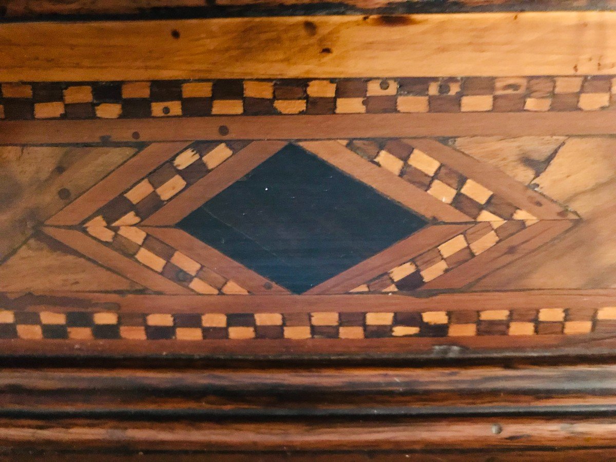Coffret En Marqueterie - XVIIème-photo-2