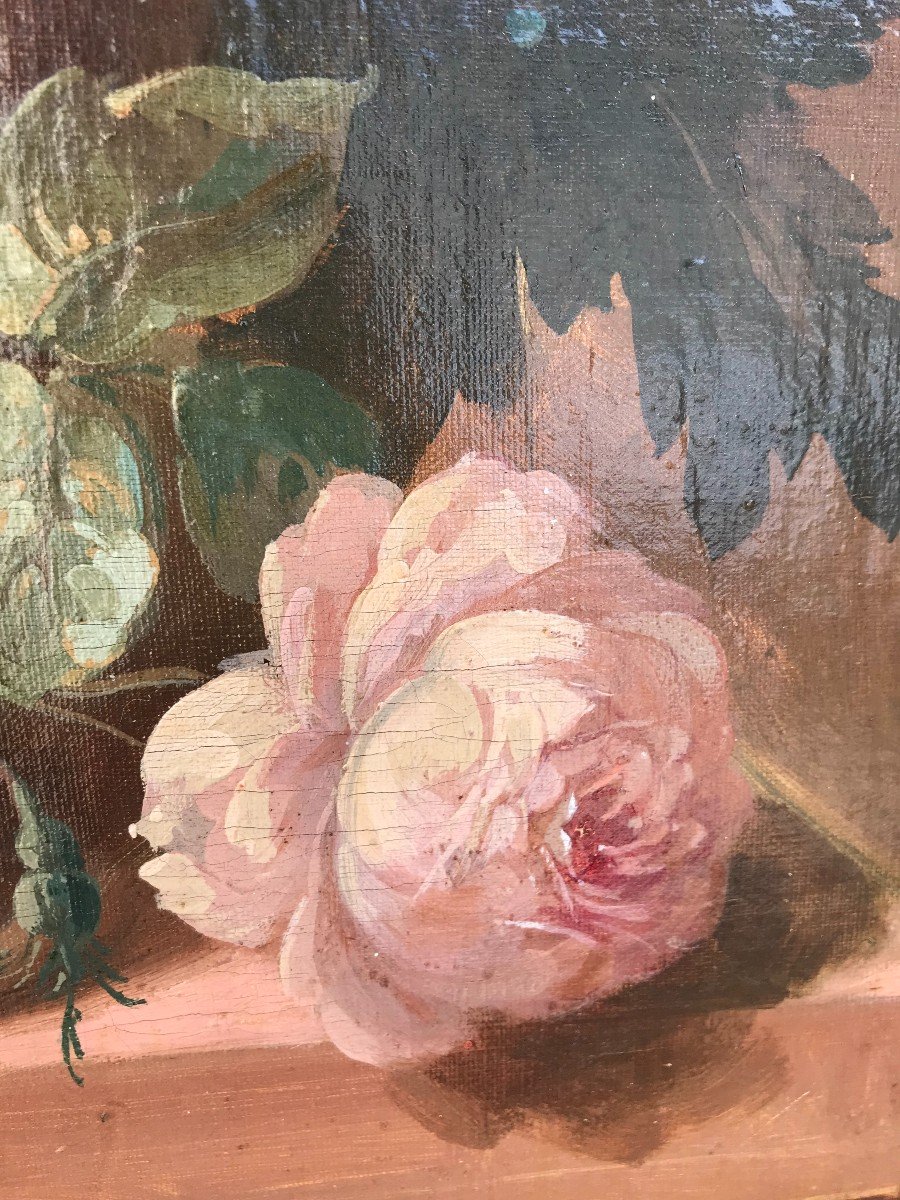 Bouquet Fleurs - XIXème-photo-1