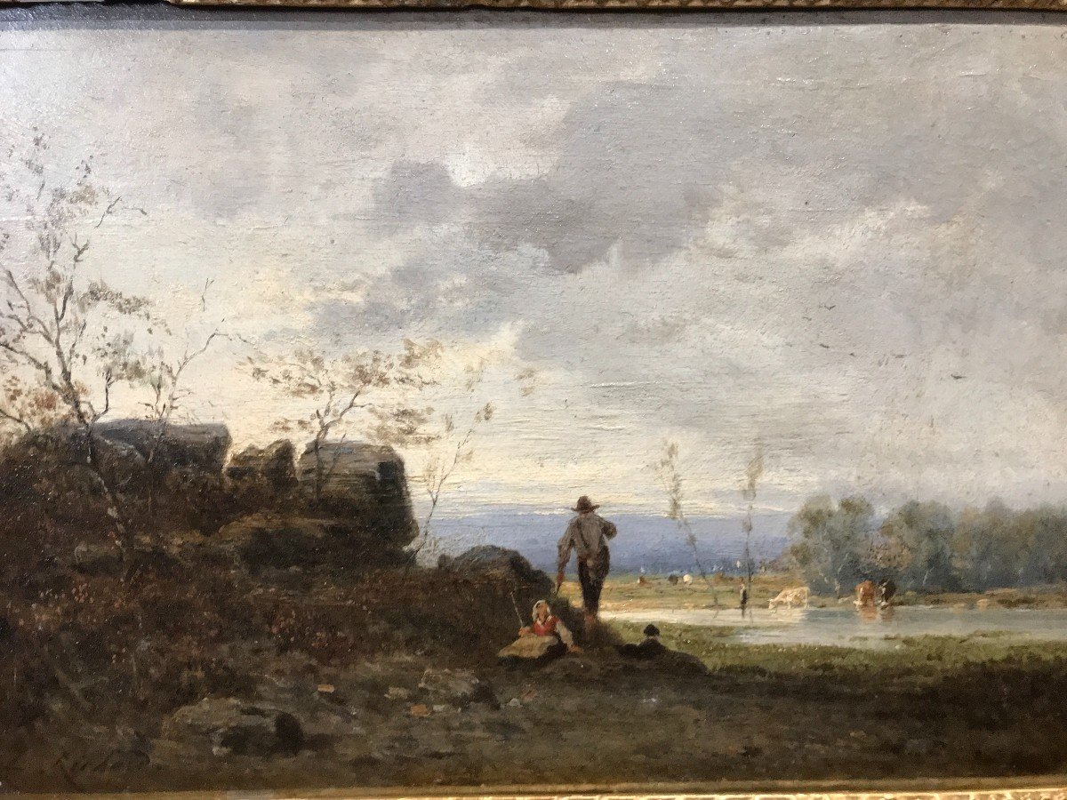 Paysage - Théodore Richard 1782 -1859-photo-2