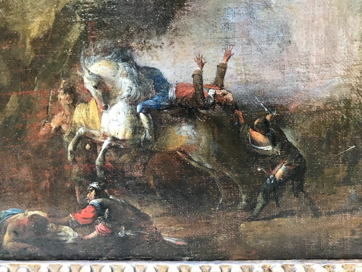 Scène De Brigandage- XVIIème-photo-4