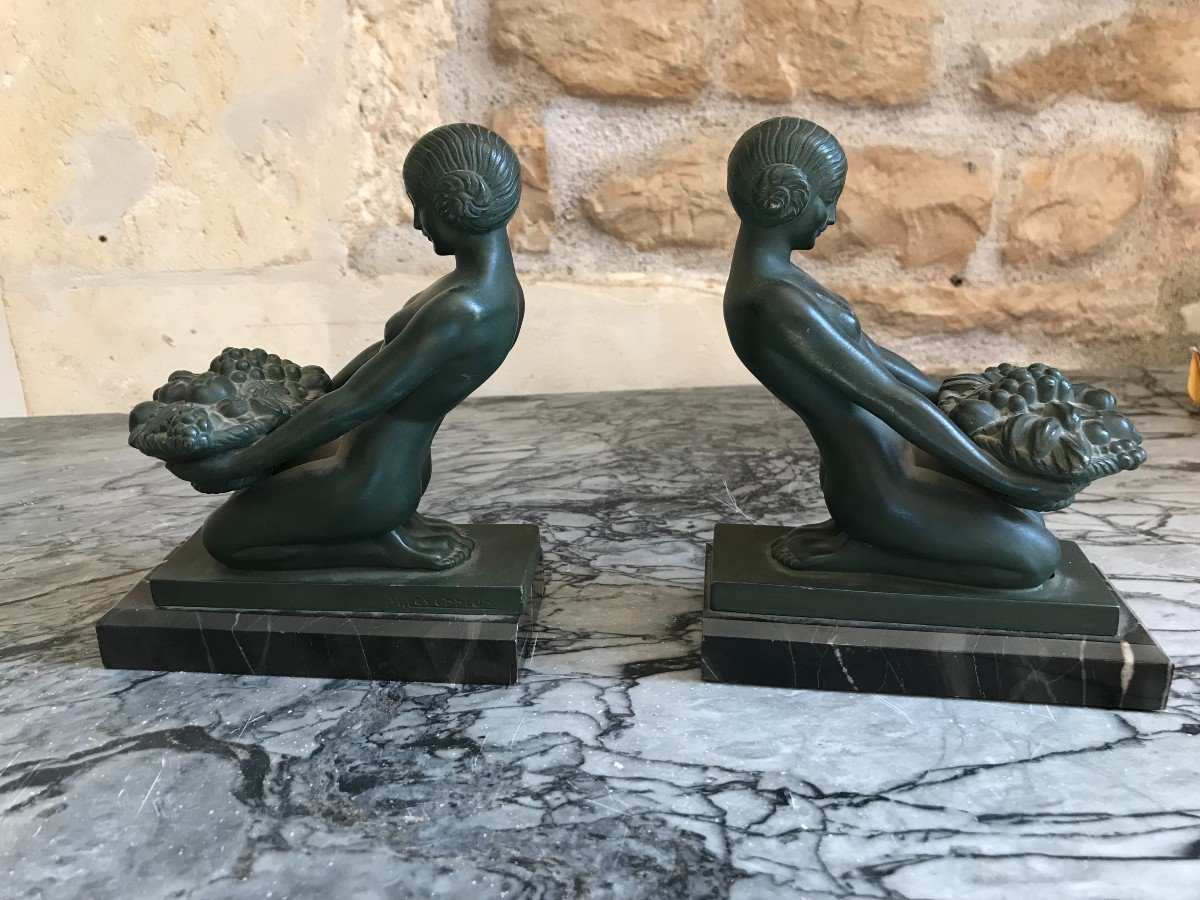 Pair Of Bookends - Max Le Verrier-photo-2