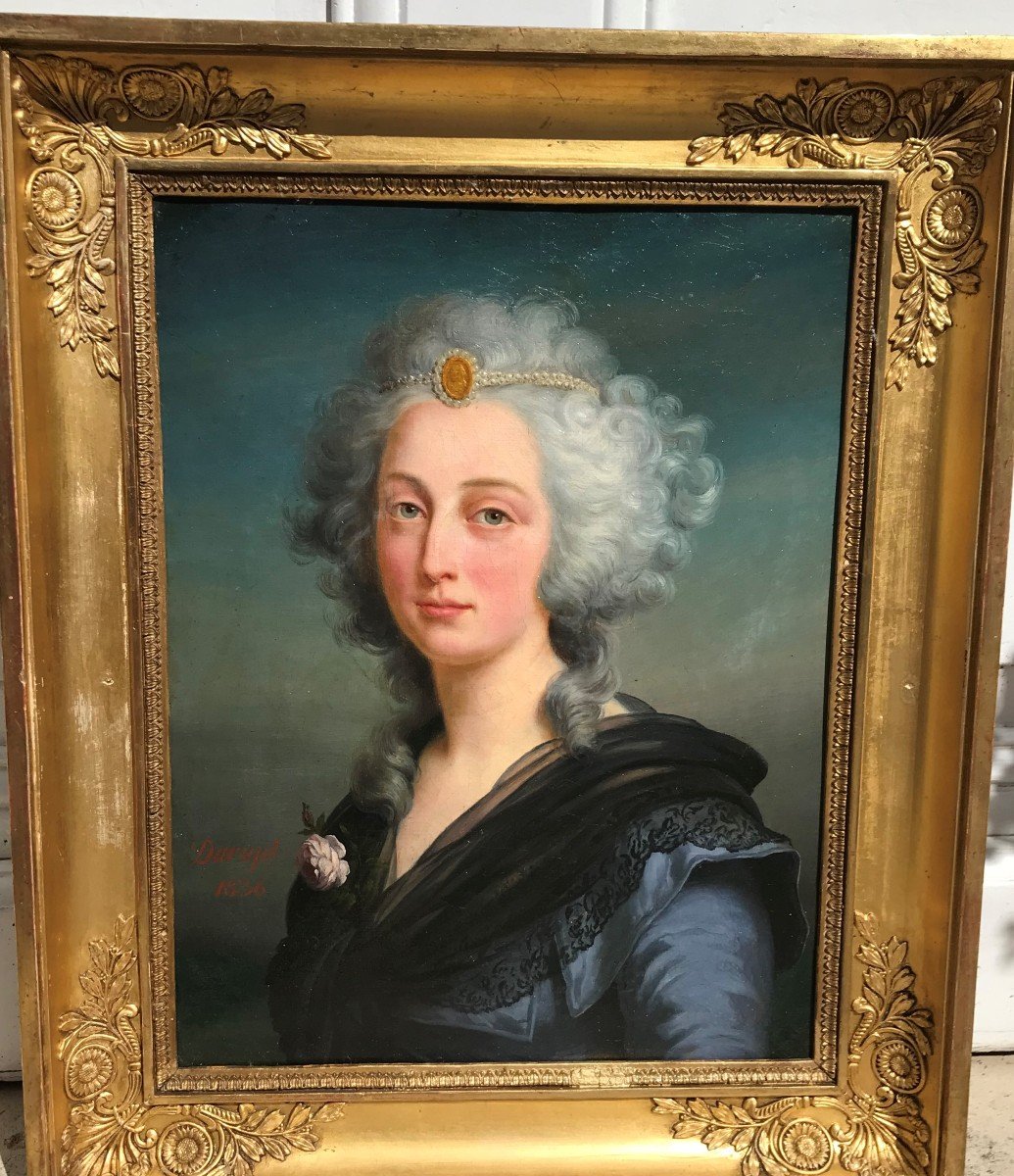 Portrait Of Elisabeth Of France - Durupt Charles-photo-2