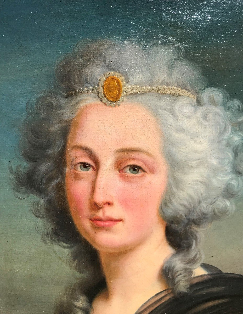 Portrait De d'Elisabeth De France -  Durupt Charles-photo-4