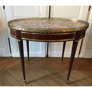 Table Bouillotte Ovale - 18ème