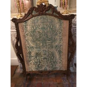 Oak Fireplace Screen, Regency Period