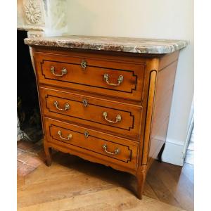 Petite Commode En Bois  Fruitier Début XIX