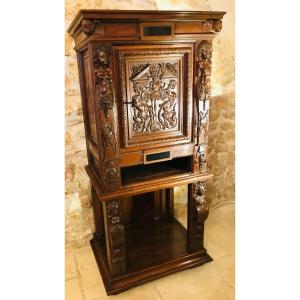 Renaissance Cabinet From The School Of Fontainebleau