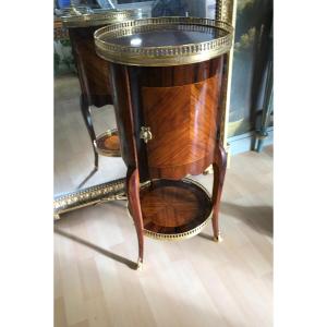 Table Tambour En Palissandre Et Bois De Rose Style Transition