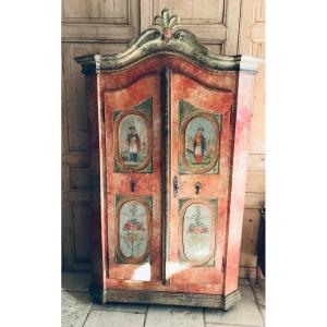Armoire Peinte - Autriche XVIIIe