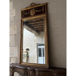 Miroir Trumeau De Style Louis XVI