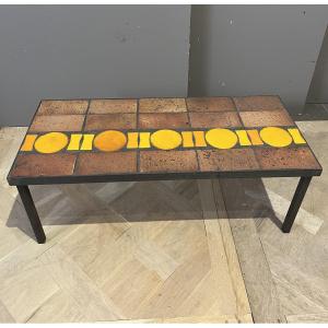Table Basse En Céramique Années 1960 