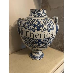 Fontaine en faience XVIII e - Savone ou Albisola 