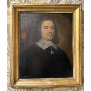 Portrait Of A Man Wearing A Ruff, 18th Century