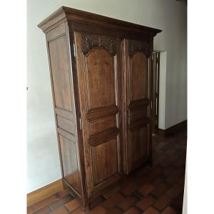 Louis XIV-era Oak Cabinet 