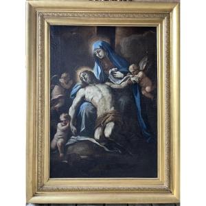 Lamentation sur le christ - école Italienne du XVIIe