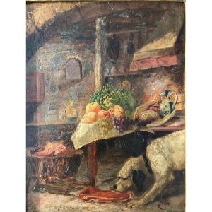 The Dog's Meal - XIXth Century