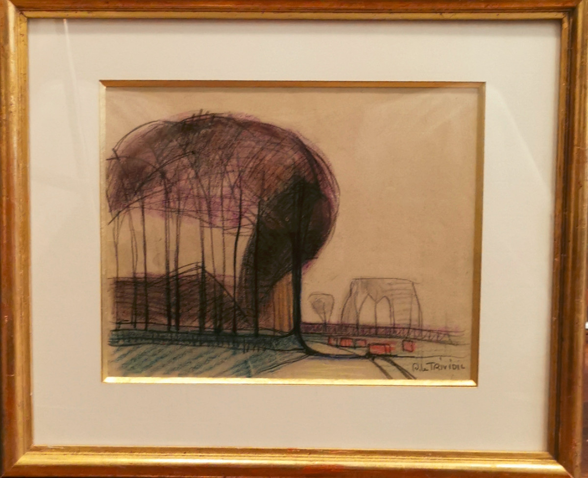 Le Trividic Pierre (1898-1960) Paysage-photo-2