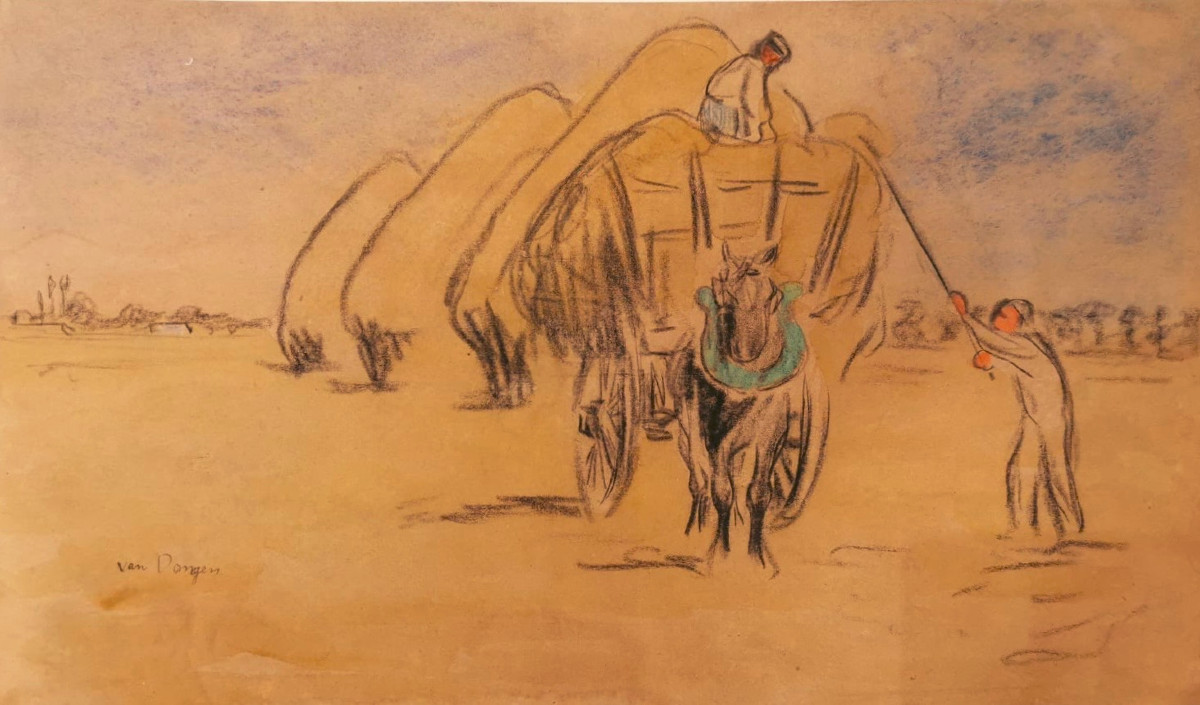 VAN DONGEN  Kees  (Rotterdam 1877- 1968 Monaco) Les meules de 1904/05