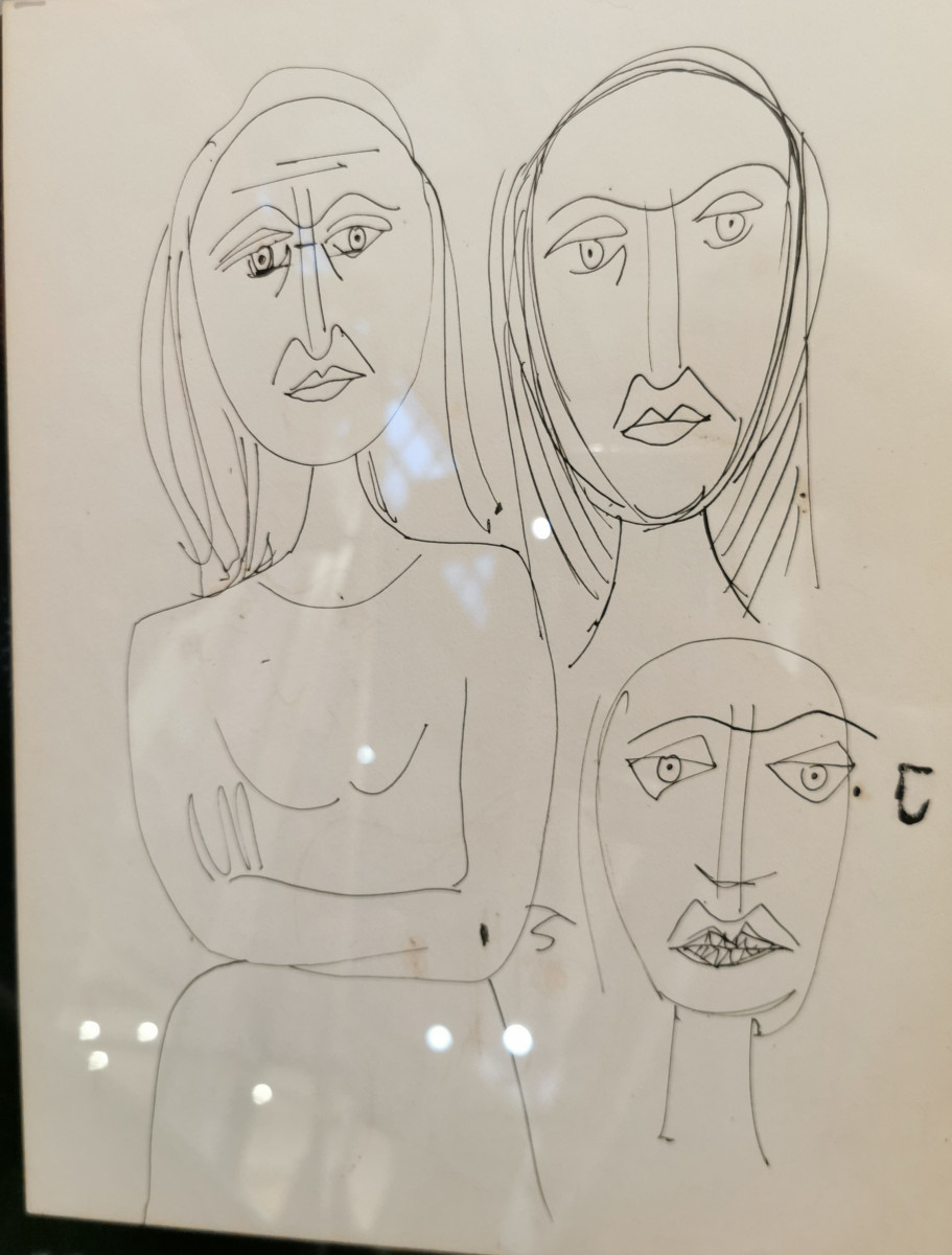 Dora Maar (1907-1997) Self-portraits Pen And Indian Ink