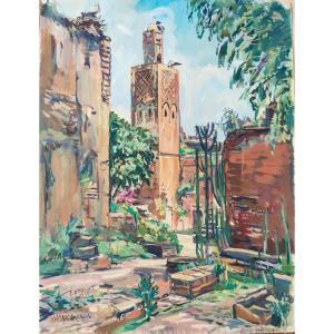 Rassiat James (1909-1998) Le Chella, Rabat, Morocco