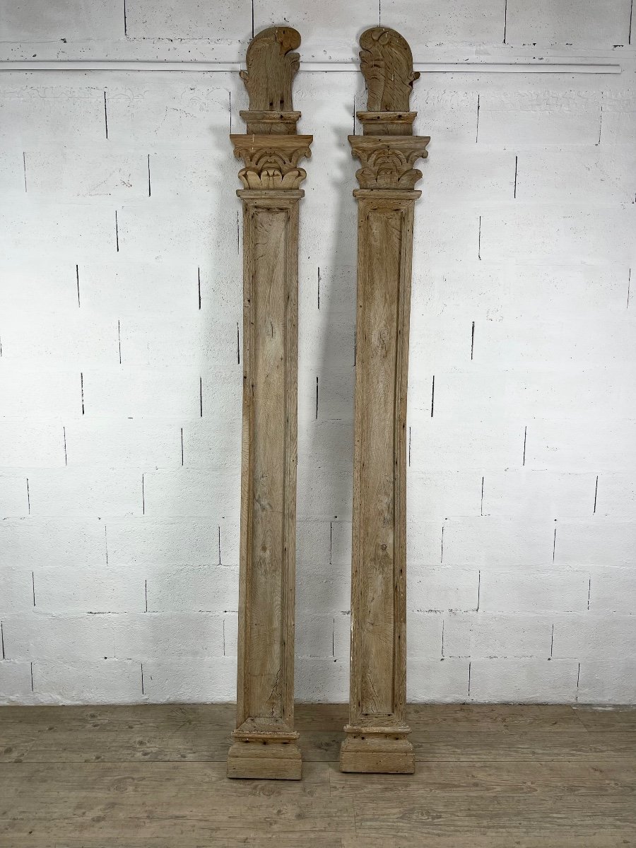 Woodwork Sconce Columns