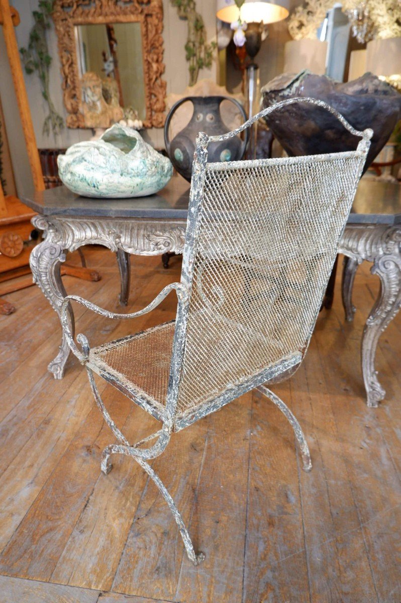 Fauteuil De Jardin En Fer -photo-4