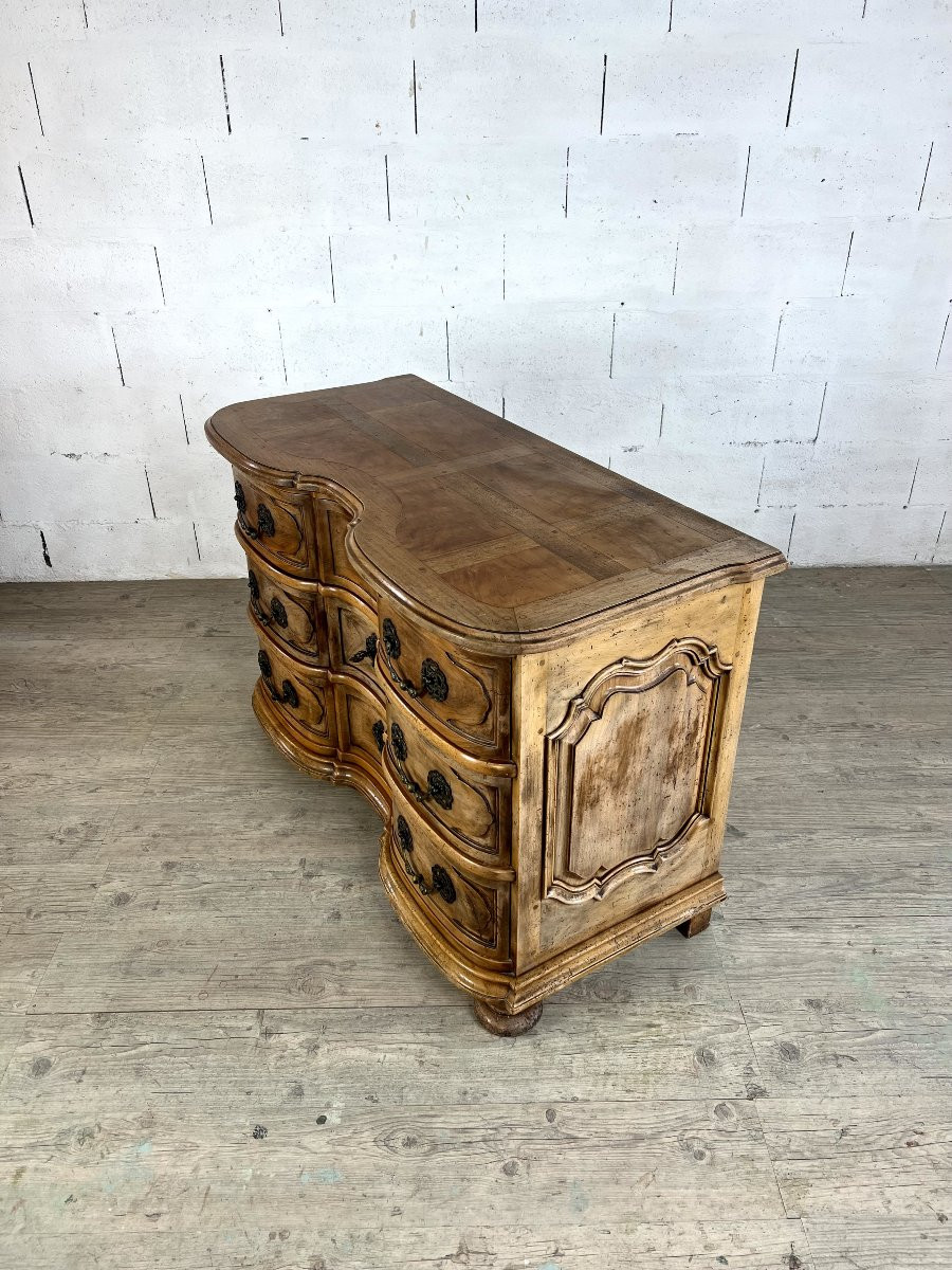 Commode Hollandaise En Bois Naturel XIXème Siècle-photo-3