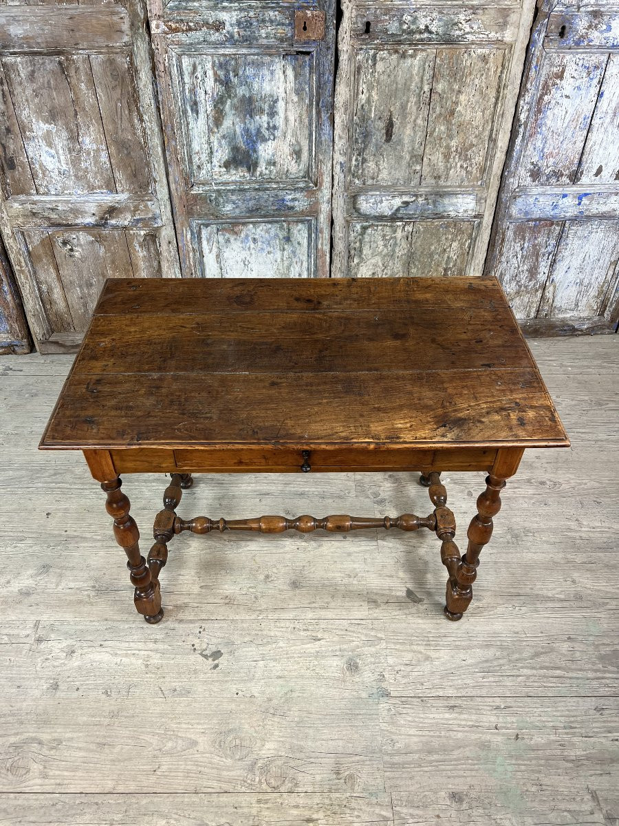 Louis XIII Table In Gayak Wood – Late 17th / Early 18th Century-photo-2