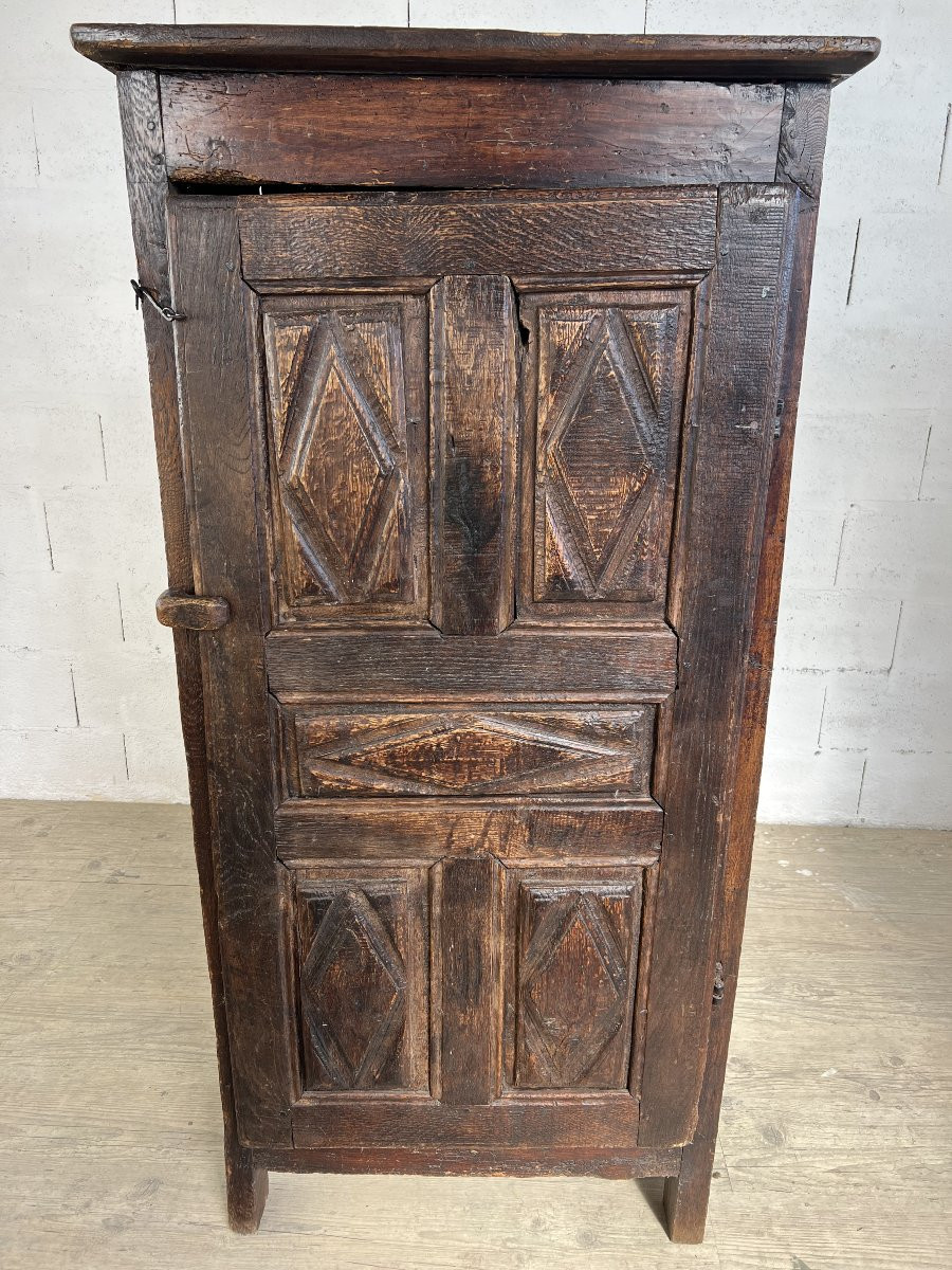Bonnetière 1 Door Haute-auvergne 17th Century-photo-2