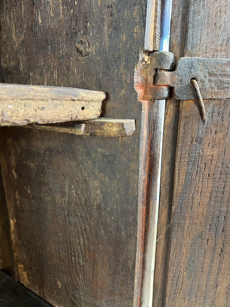 Bonnetière 1 Door Haute-auvergne 17th Century-photo-3