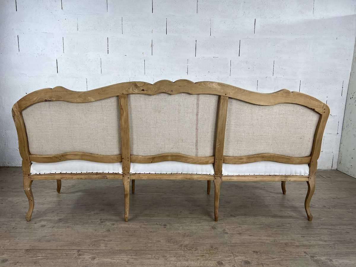 Louis XV Style Bench From The 18th Century, Circa 1750–1770-photo-4