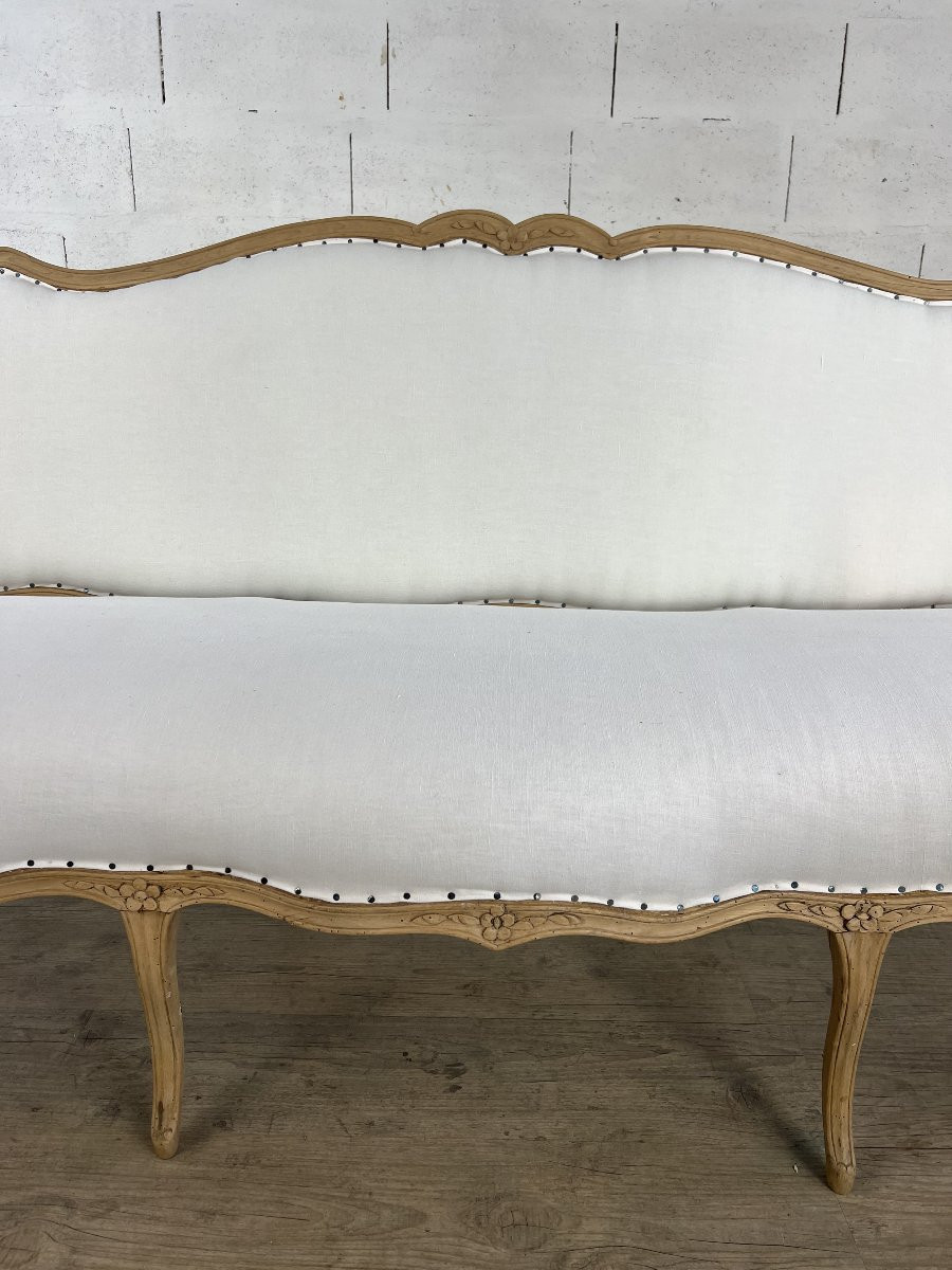 Louis XV Style Bench From The 18th Century, Circa 1750–1770-photo-3