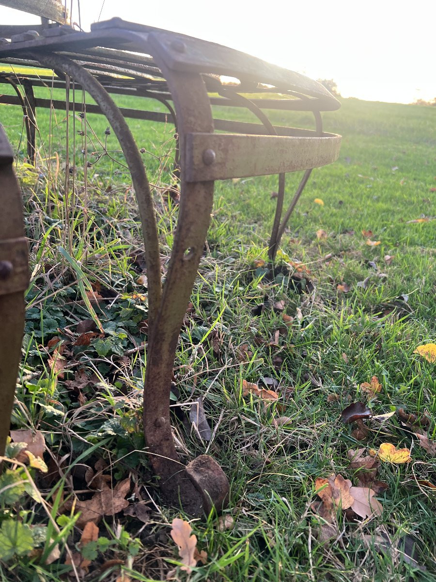 Circular Wrought Iron Tree Bench, France, Late 19th Century-photo-2