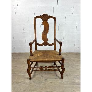 Rococo Chair In Carved Wood