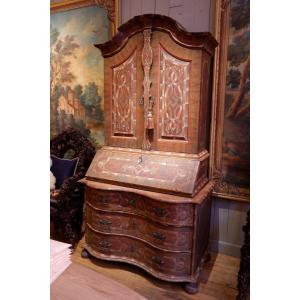 19th Century Austrian Secretary, Baroque Revival Style