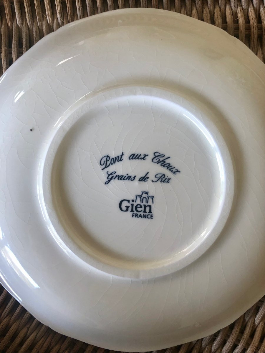 grand service de table OLD CHELSEA ENGLAND 76 pièces -photo-7