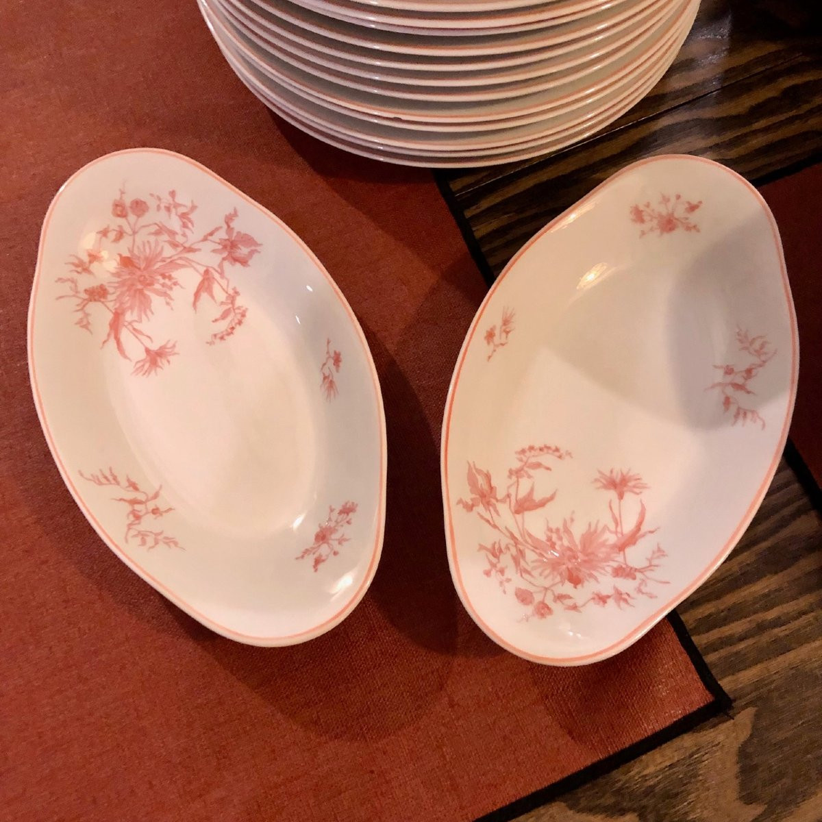 51-piece Limoges Porcelain Dinner Service -photo-2