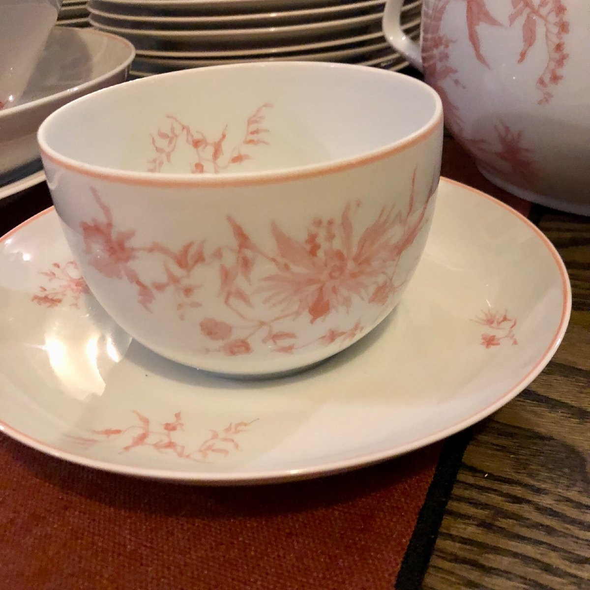 51-piece Limoges Porcelain Dinner Service -photo-4