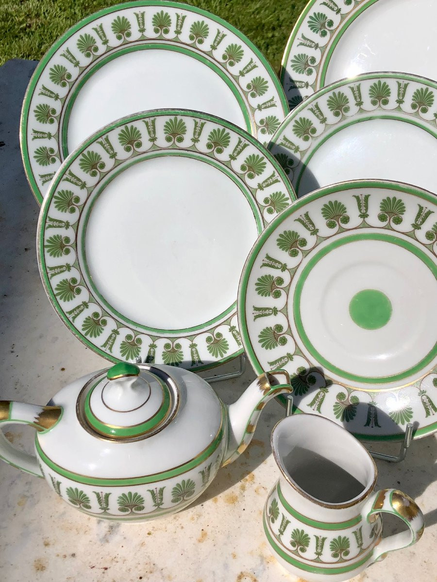 Egoiste Porcelain Tea Service For The Suite At The Hotel Ciga In Rome 40s-50s-photo-3