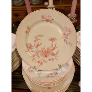 51-piece Limoges Porcelain Dinner Service 