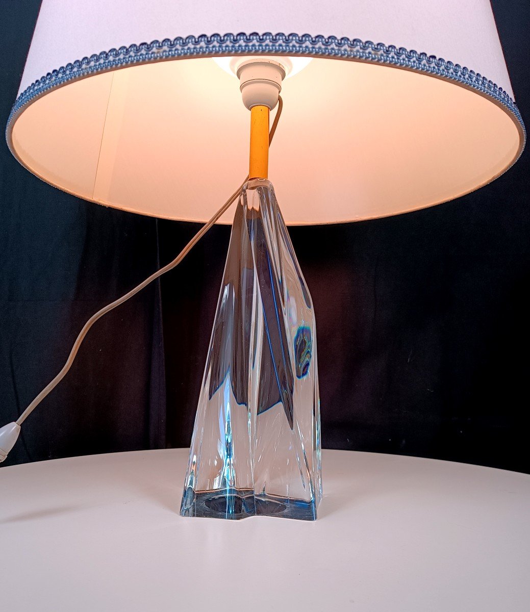 Lampe Cristal Daum France 1970-photo-3