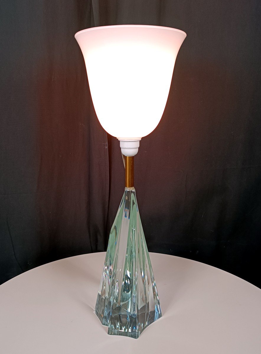 Crystal Lamp Daum France 1970-photo-1