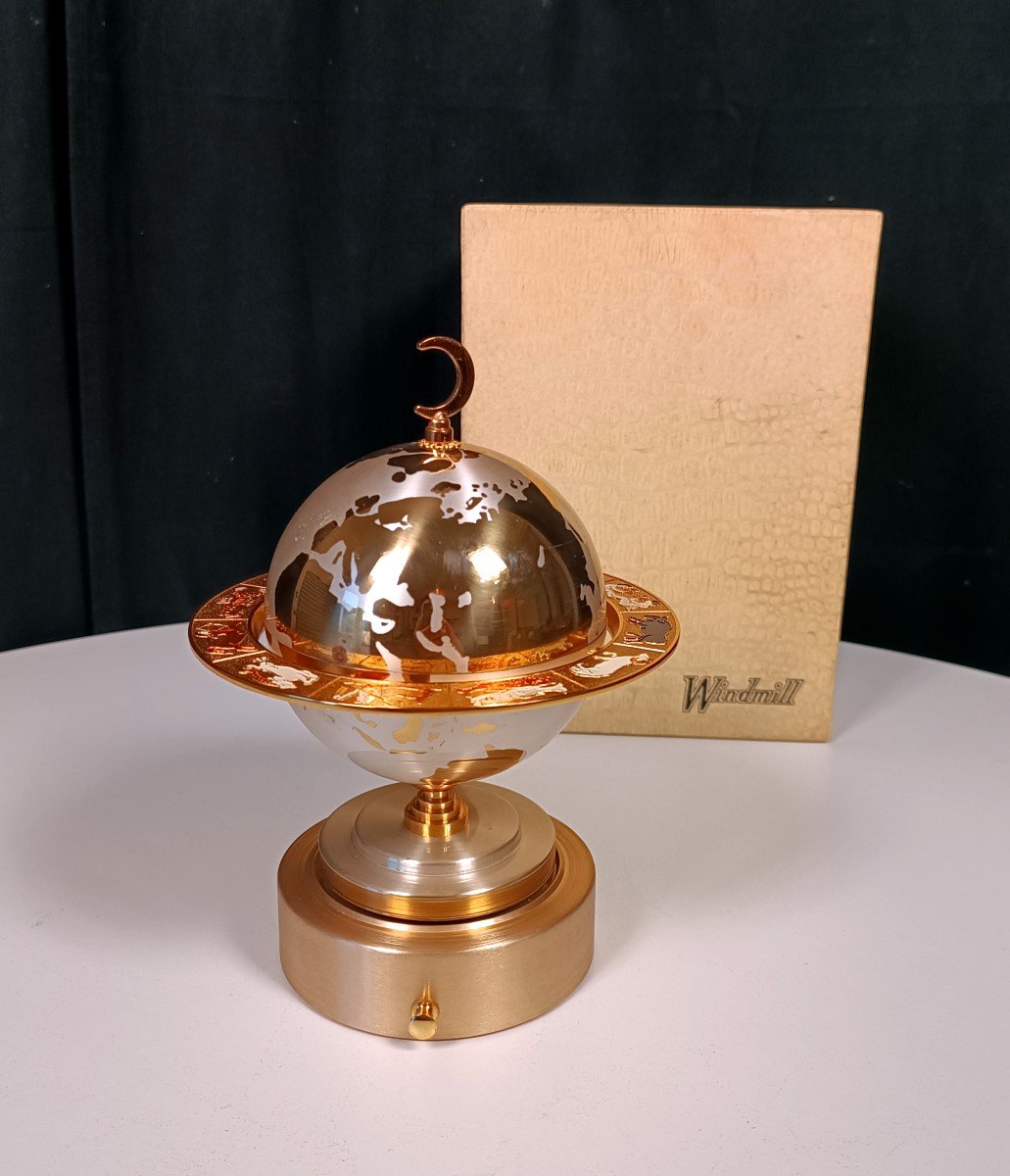 Porte Cigarette Windmill Zodiac Vintage 1970