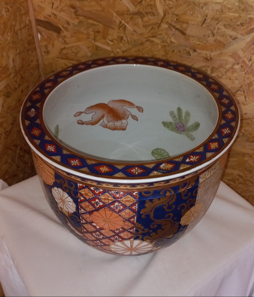 Aquarium Porcelaine, Chine XX Eme-photo-3