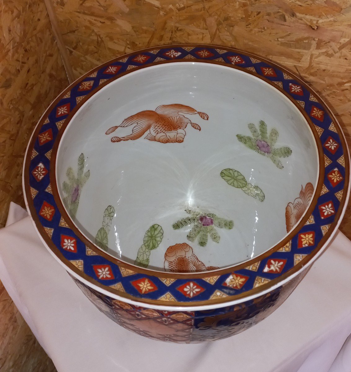 Aquarium Porcelaine, Chine XX Eme-photo-3