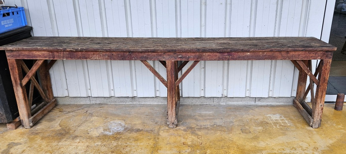 Grande table de travail